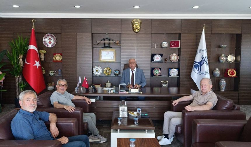 Taraklı’dan SESOB Başkanı Kabacan’a Hayırlı Olsun Ziyareti