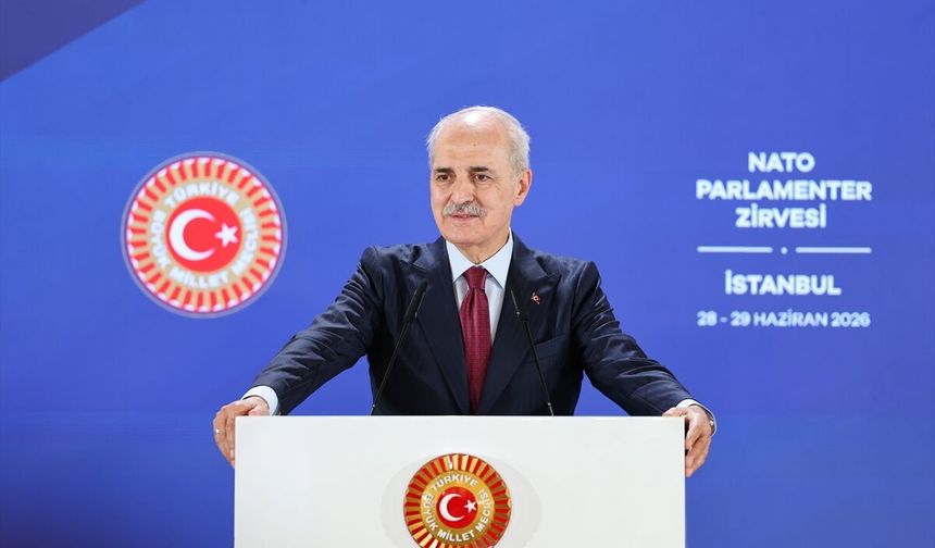 TBMM Başkanı Kurtulmuş, Cumhurbaşkanı Erdoğan'ın NATO Parlamenter Zirvesi onuruna verdiği yemekte konuştu: