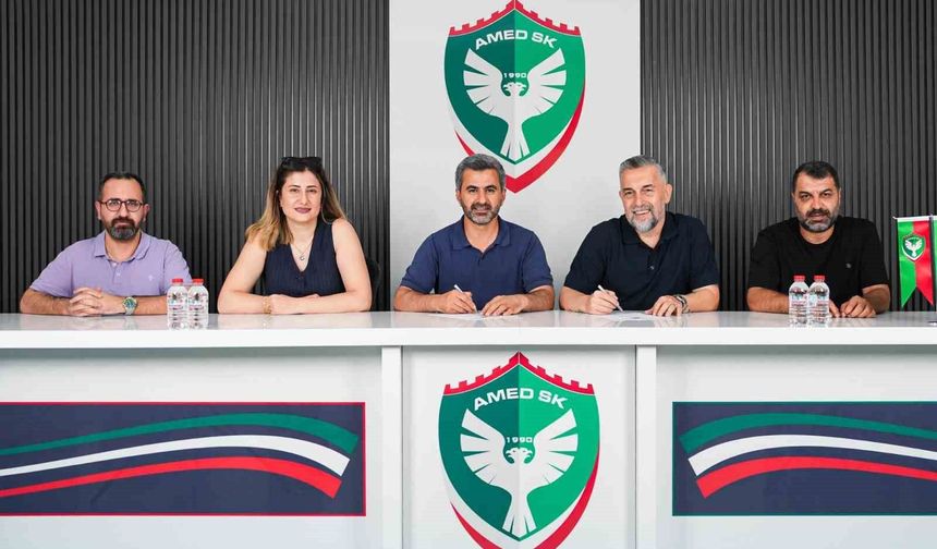 Amed Sportif Faaliyetler'de sportif direktörlük görevine Serkan Reçber getirildi