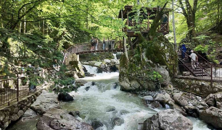 Bayram tatilinin rotası Düzce oldu