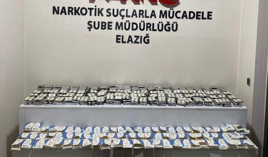 Elazığ'da uyuşturucu operasyonu: 2 tutuklama
