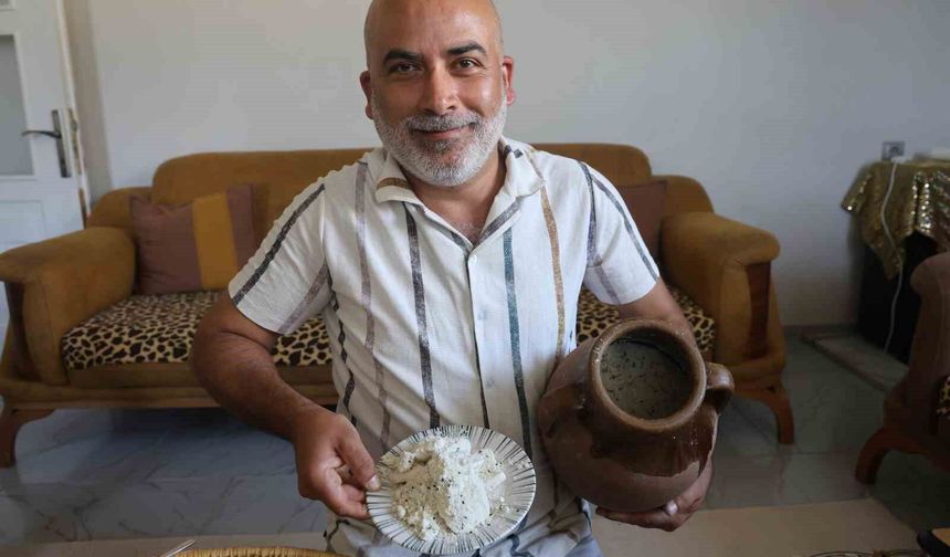 Herkes altın aradığını sandı, o Hatay'ın unutulan lezzeti 'cara peyniri ve çökeleği'ni çıkardı