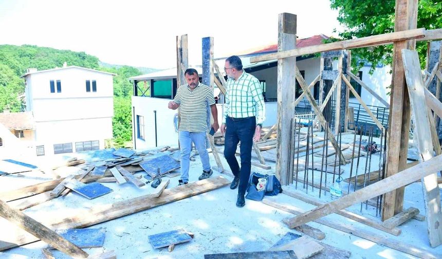 Kestel Belediyesi'nden Gözede'ye çok amaçlı salon