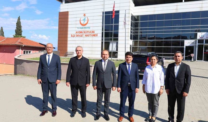 Kuyucak'ta sağlık hizmetleri yerinde incelendi