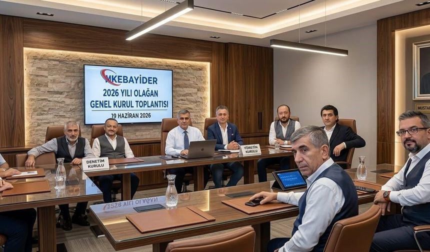MKEBAYİDER olağan genel kurulunda mevcut başkan güven tazeledi