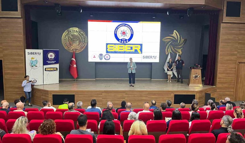 Nazilli'de öğretmenlere siber güvenlik eğitimi