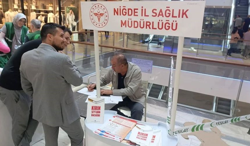Niğde İl Sağlık Müdürlüğü: 'Elektronik sigara bir çözüm değil, tuzaktır'