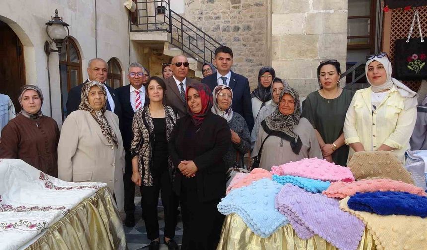 Şehit ve gazi ailelerinden hayır çarşısı