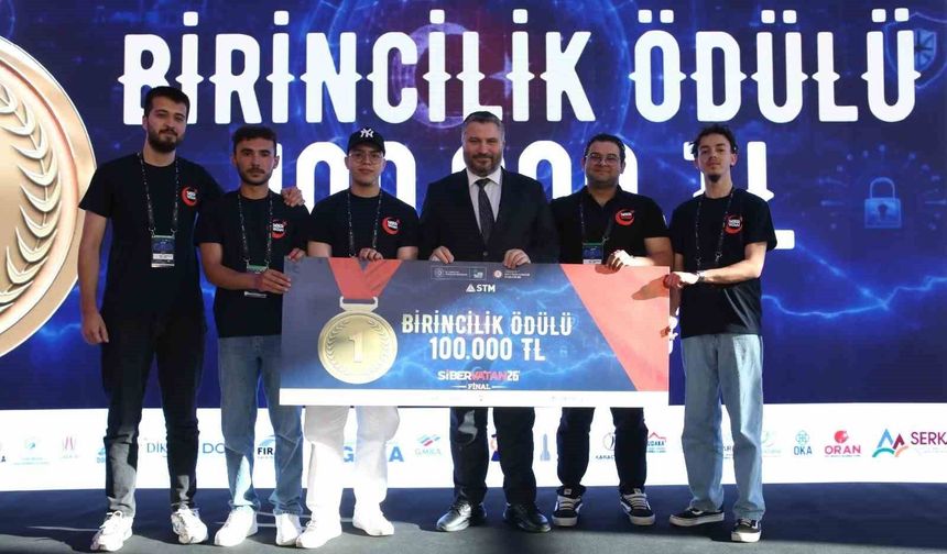 'Siber Vatan' final yarışmasında Batı Akdeniz ekibi şampiyon oldu