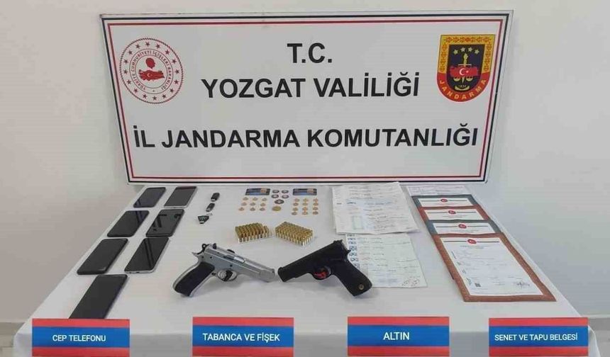 Yozgat'ta tefecilik operasyonu: 6 gözaltı