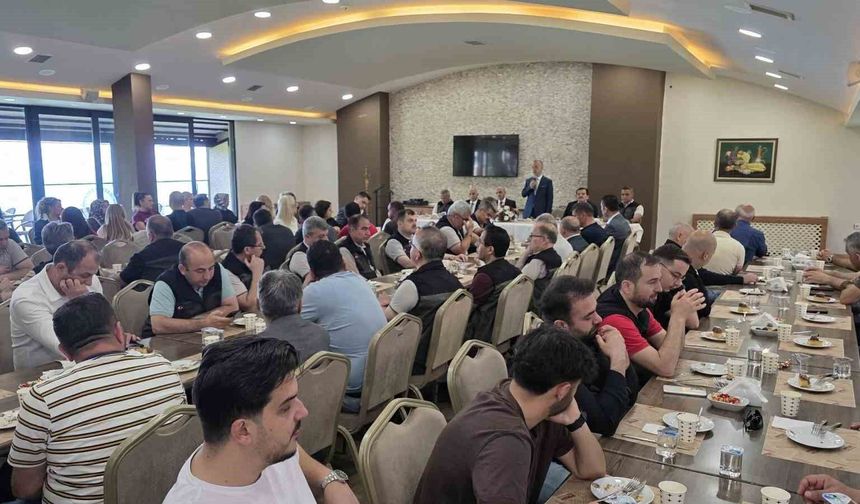 Zonguldak Orman Bölge Müdürlüğü'nde bayramlaşma töreni gerçekleştirildi