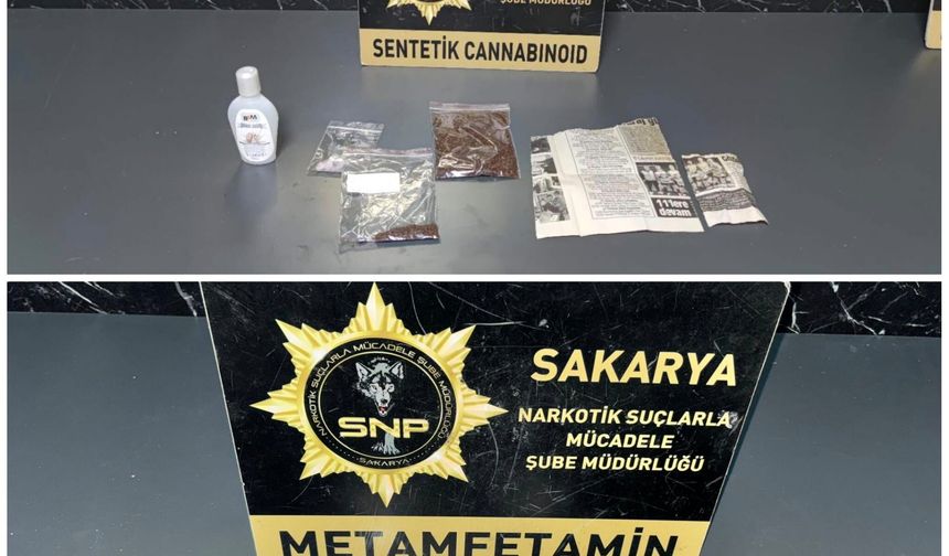 Sakarya'da zehir tacirlerine darbe: 4 tutuklama!