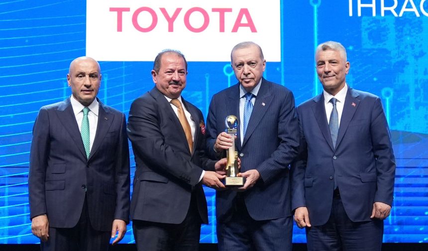 Toyota Otomotiv Türkiye’de üretiyor, dünyaya ihraç ediyor