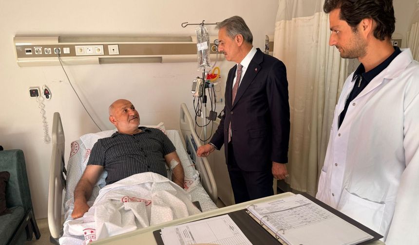 Başkan Püsküllü'ye stent takıldı