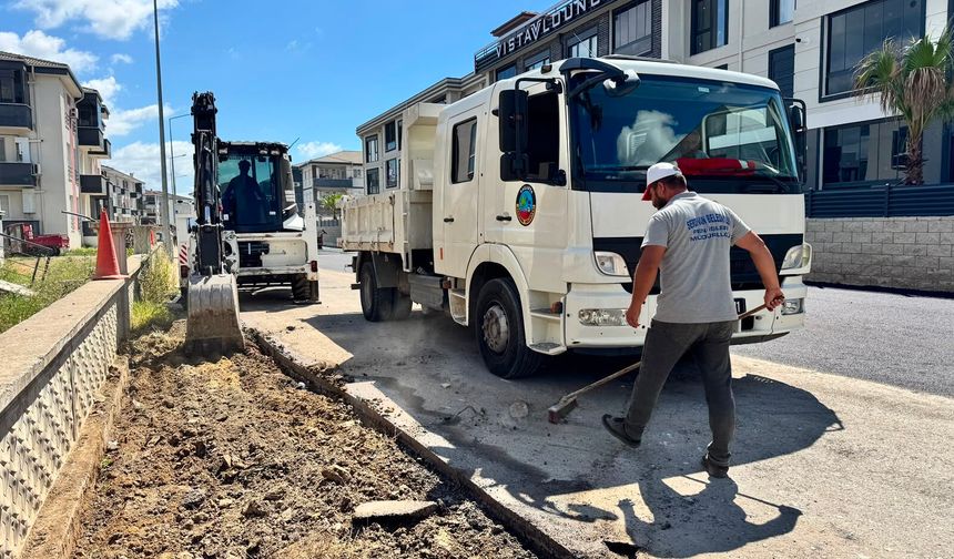 Yazlık Mahallesi’nde Asfalt Çalışmaları Hız Kesmeden Sürüyor