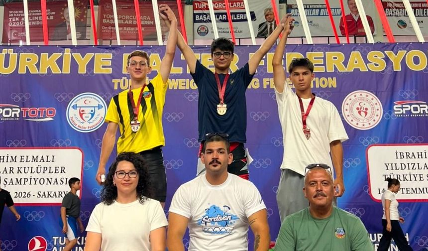 Serdivanlı Sporcu Emin Can Akdağ’dan Büyük Başarı