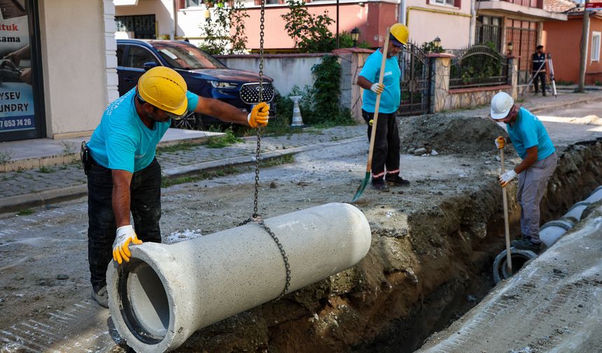 Şirinevler Mahallesi’ne yeni yağmur suyu hattı kazandırılıyor
