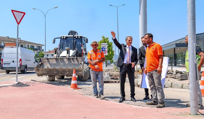 “Yeni ulaşım aksını adım adım hayata geçiriyoruz”