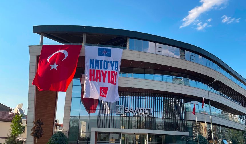 Sakarya'da NATO Zirvesi Öncesi Dikkat Çeken Pankart