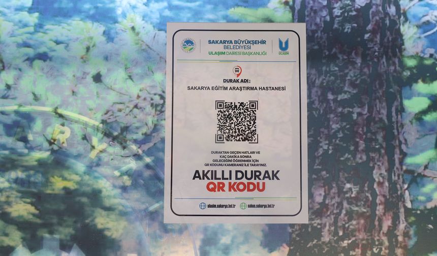 Büyükşehir QR Akıllı Durak Sistemini hayata geçiriyor