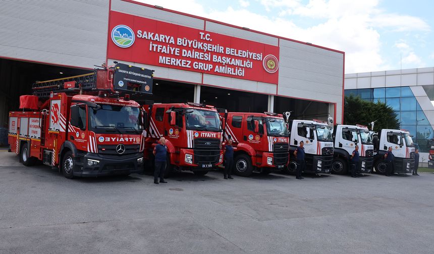 Başkan Alemdar İtfaiye Teşkilatına güç katan 70 milyon TL’lik 6 aracı paylaştı