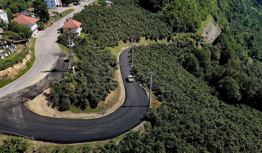 Kuzeydeki 3 güzergah sezon başlamadan asfalta kavuşuyor