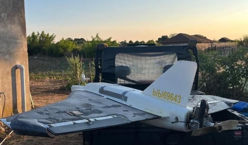 Karasu'da sahile kamikaze İHA vurdu