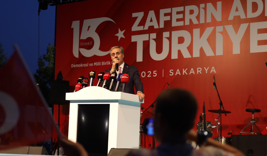 “15 Temmuz'un 10'uncu yılında yine meydanlarda olacağız”