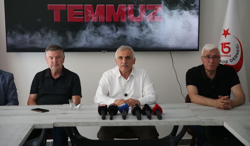 15 Temmuz Milli İrade Derneği Başkanı İnci, basın mensuplarıyla buluştu