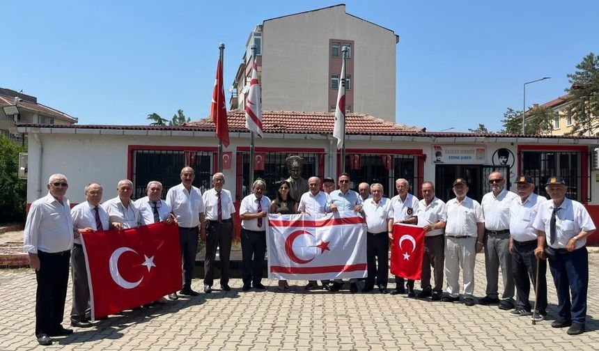 Kıbrıs Barış Harekatı'nın yıl dönümünde gaziler ve şehit aileleri ziyaret edildi