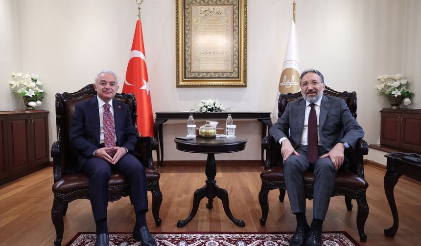 Kırklareli Valisi Turan'dan Diyanet İşleri Başkanı Arpaguş'a ziyaret