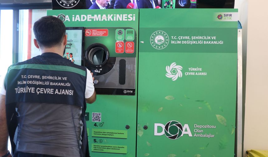 9 milyona yakın içecek ambalajı geri dönüşüme kazandırıldı