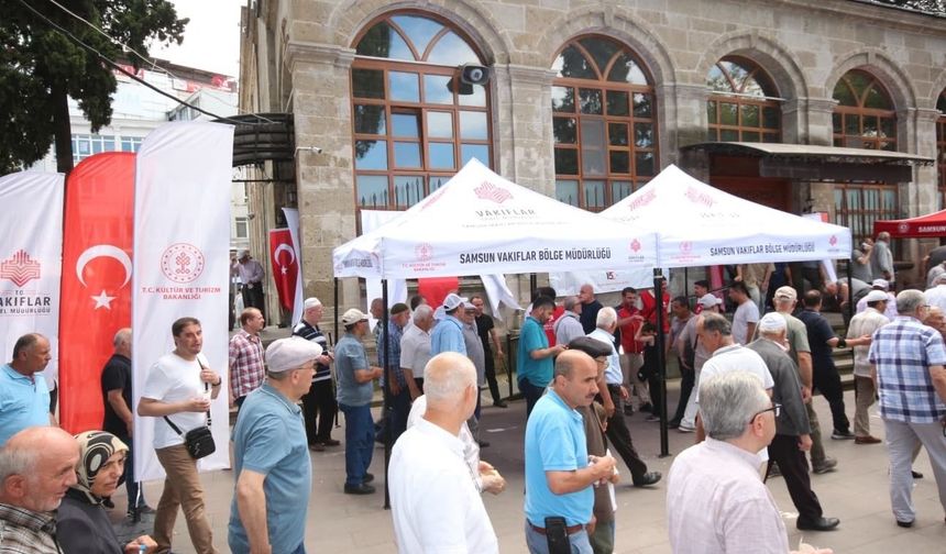 15 Temmuz şehitleri Samsun, Ordu ve Sinop'ta dualarla anıldı