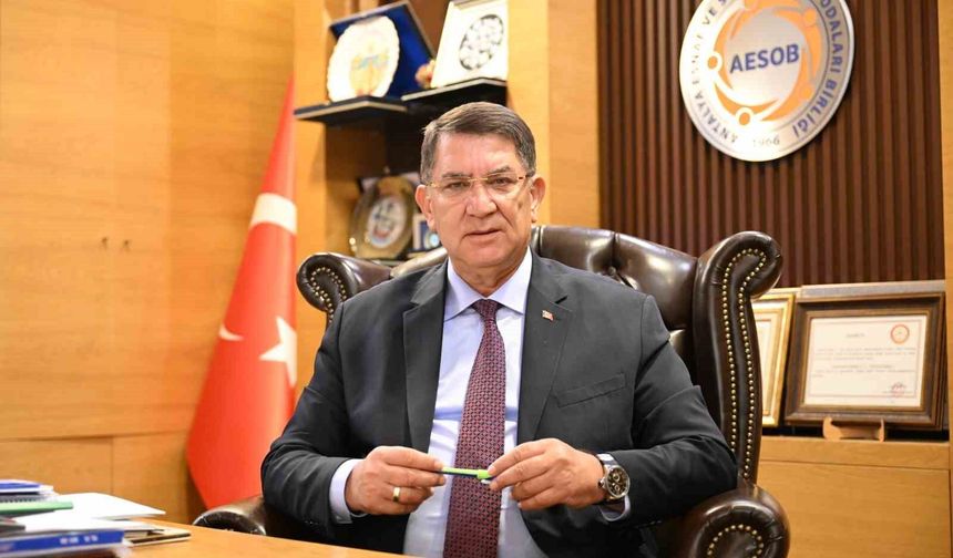 AESOB Başkanı Adlıhan Dere'den 31 Temmuz uyarısı