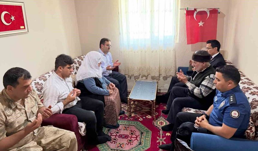 Akyaka'da 15 Temmuz'da şehit aileleri ve gazilere vefa ziyareti