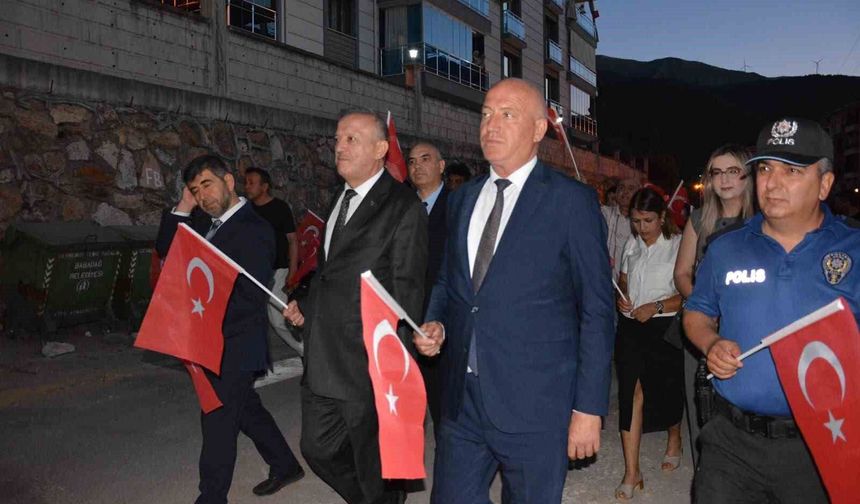 Babadağ 15 Temmuz gecesinde tek yürek oldu