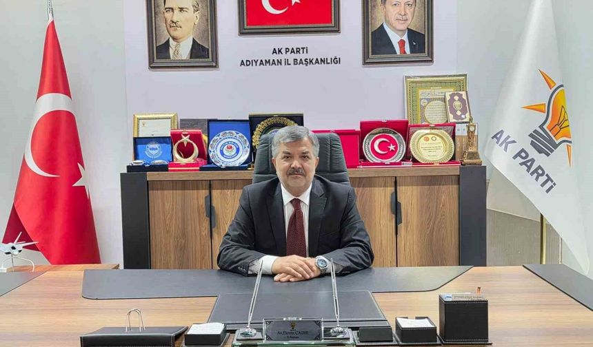 Başkan Ekrem Çadır'dan 15 Temmuz Mesajı