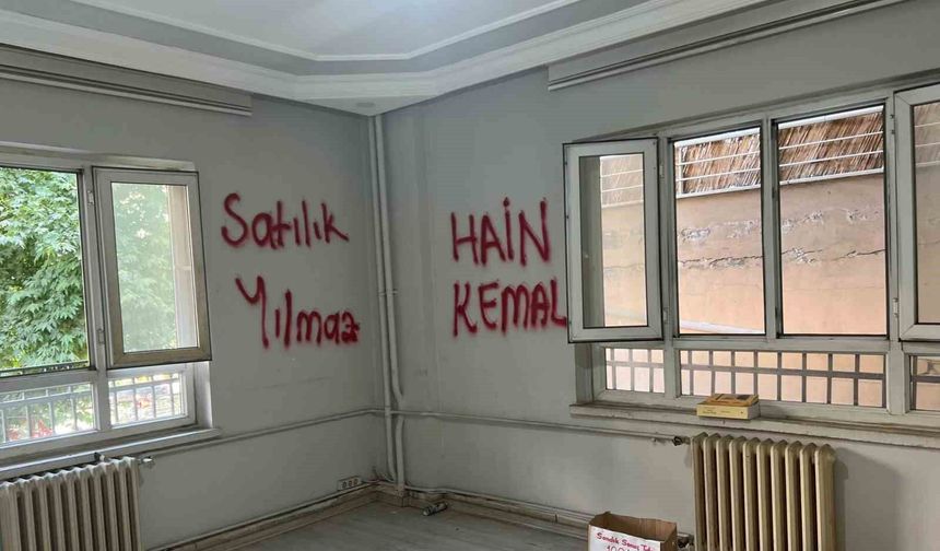 CHP Batman İl Başkalığının tahrip edildiği ortaya çıktı