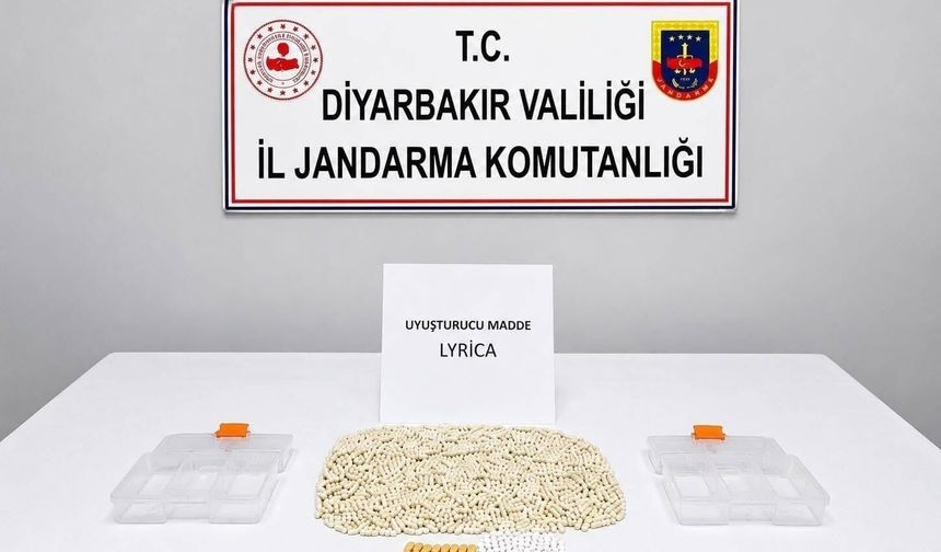 Diyarbakır'da uyuşturucu operasyonu