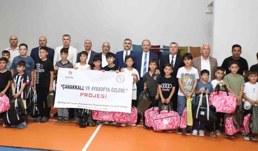 Hakkari'de çocuklara yönelik spor, kültür ve eğitim projesi başlatıldı