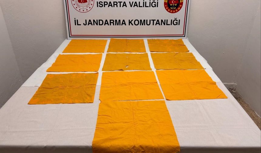 Isparta'da 64 bin kullanımlık sentetik uyuşturucu operasyonu