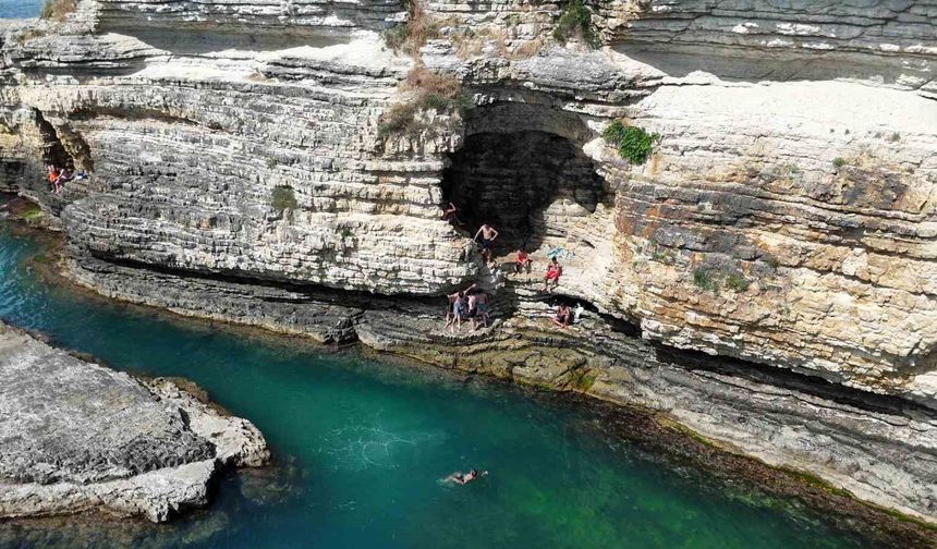 Kayalıklardan atlayanlara ve gürültü yapanlara ceza