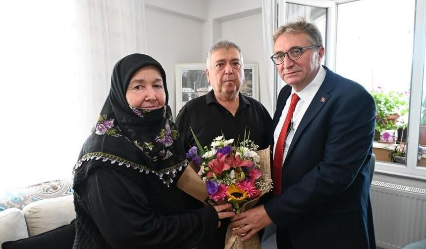 Kaymakam Helvacı'dan gazi ve şehit ailesine ziyaret