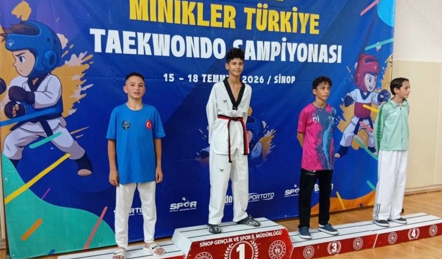 Kayserili sporculardan Türkiye Şampiyonası'nda çifte madalya