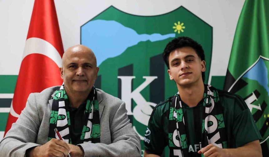Kocaelispor, Haydar Karataş'ı 4 yıllığına renklerine bağladı