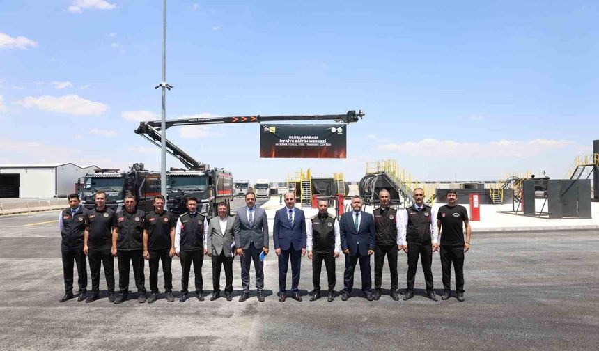 Konya Büyükşehir İtfaiyesi, JOIFF akreditasyonu aldı