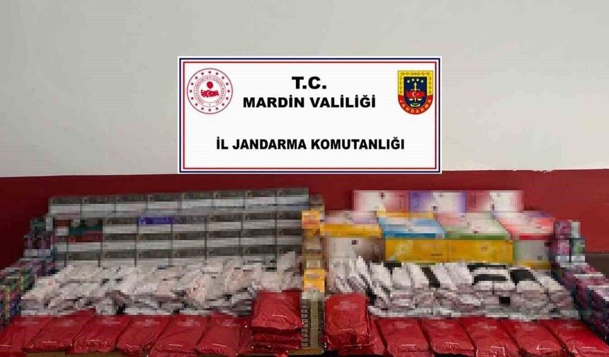 Mardin'de kaçak tütün operasyonunda 2 gözaltı