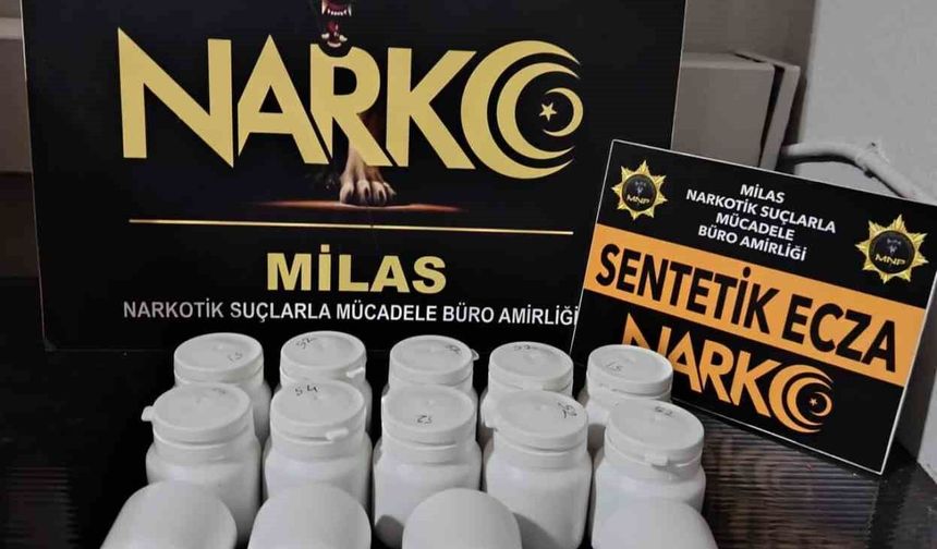 Milas'ta uyuşturucu operasyonu