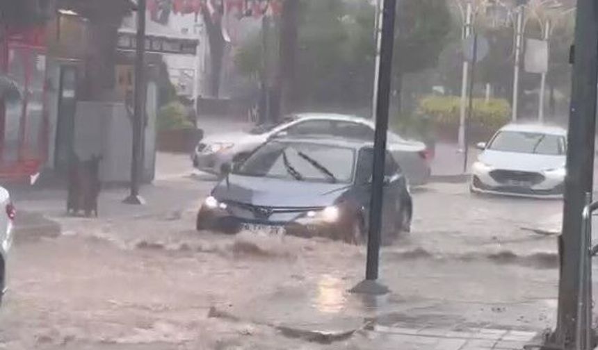 Sinop Türkeli'yi sağanak vurdu