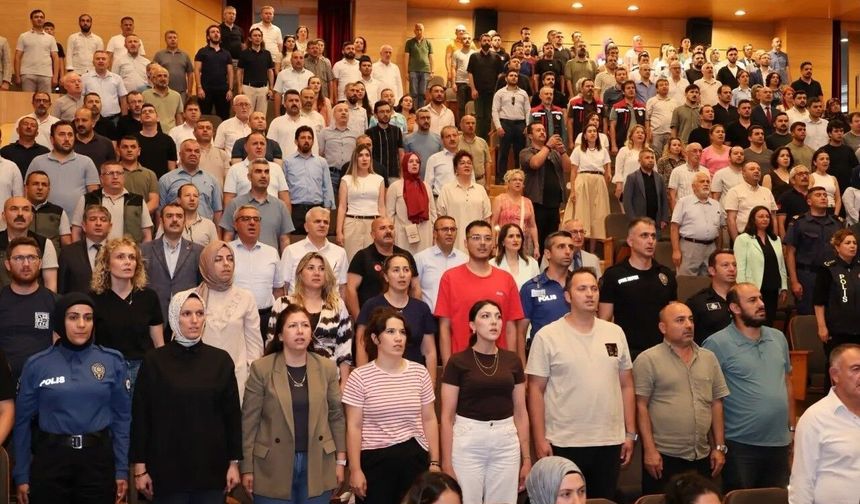Sinop'ta '15 Temmuz' paneli